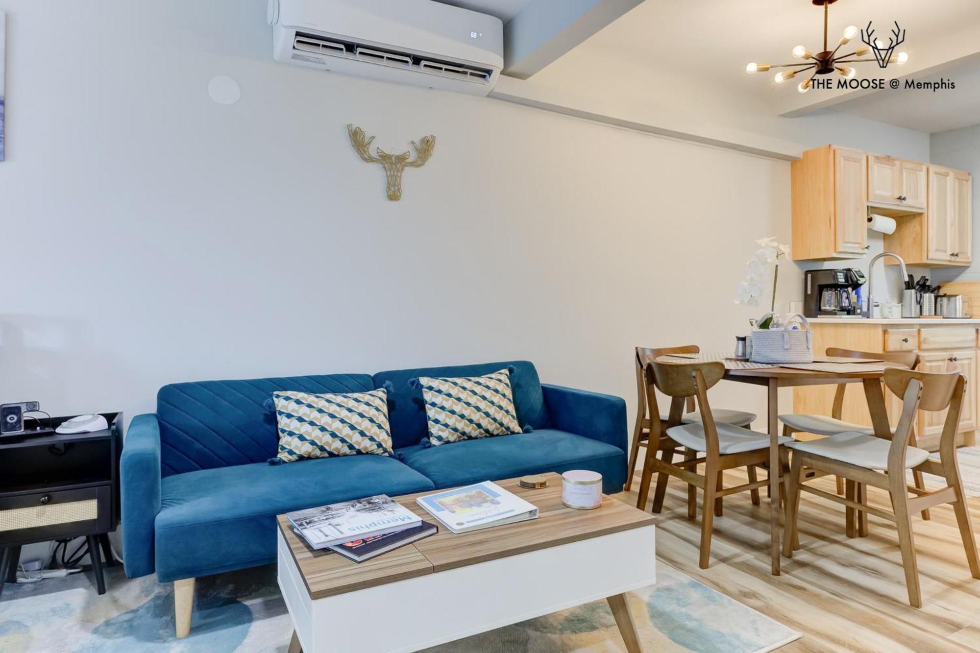 Апартаменты The Moose #11 - Luxe Modern Loft With King Bed, Free Parking & Wi-Fi Мемфис Экстерьер фото