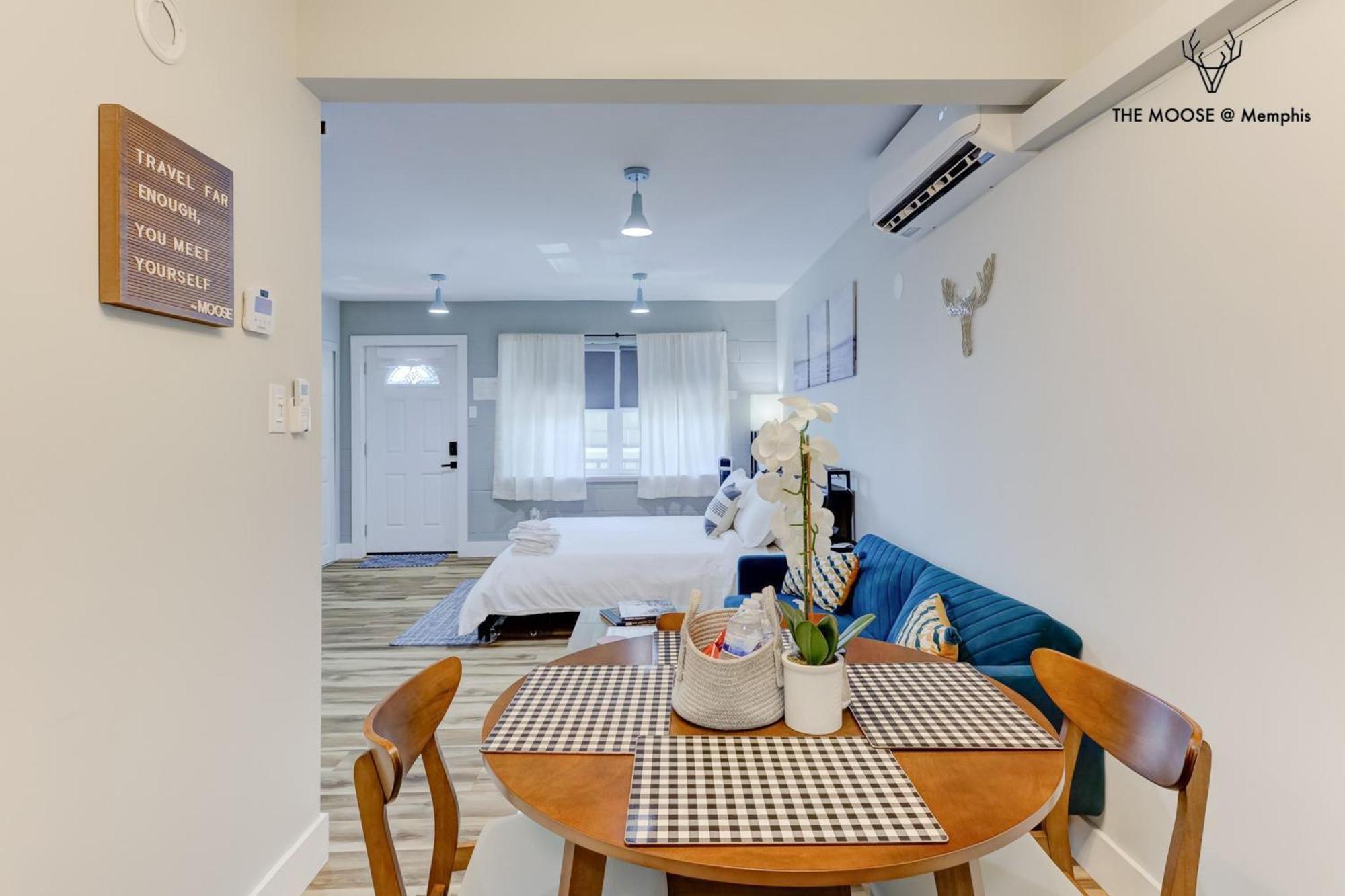Апартаменты The Moose #11 - Luxe Modern Loft With King Bed, Free Parking & Wi-Fi Мемфис Экстерьер фото